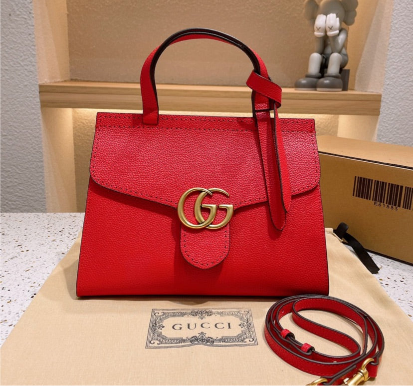 Gucci Leather Shoulder Bag Style 29
