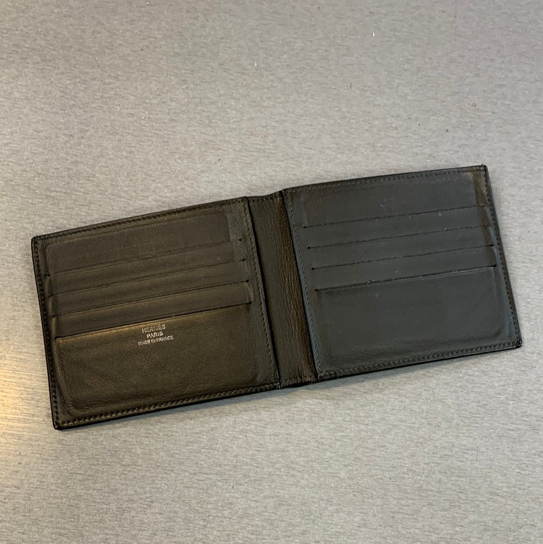 Luxury Hermes Mens Bifold Wallet