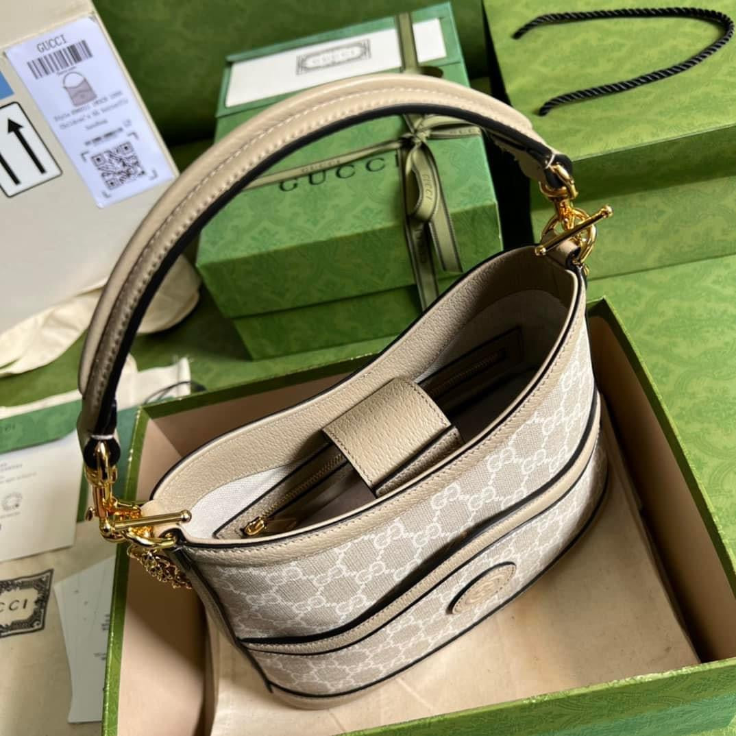 Gucci Interlocking G Leather Chain Shoulder Bag Style 3