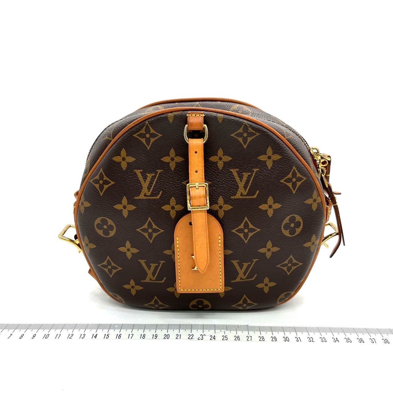 Louis Vuitton BoÃ®te Chapeau Souple Leather Crossbody Bag MM