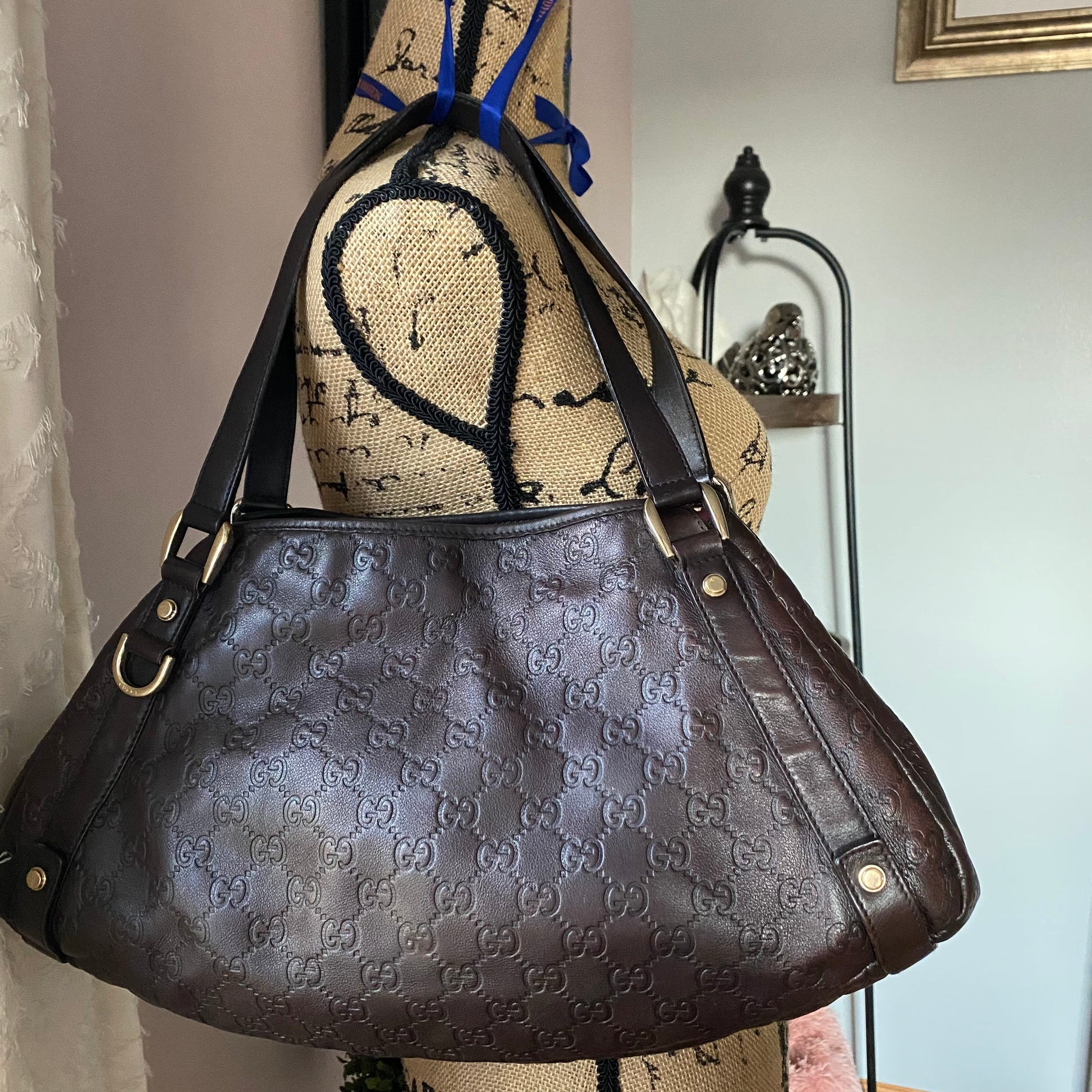 Gucci Leather Shoulder Bag