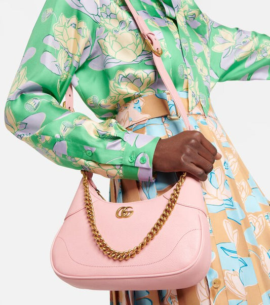 Gucci Chain Leather Shoulder Bag