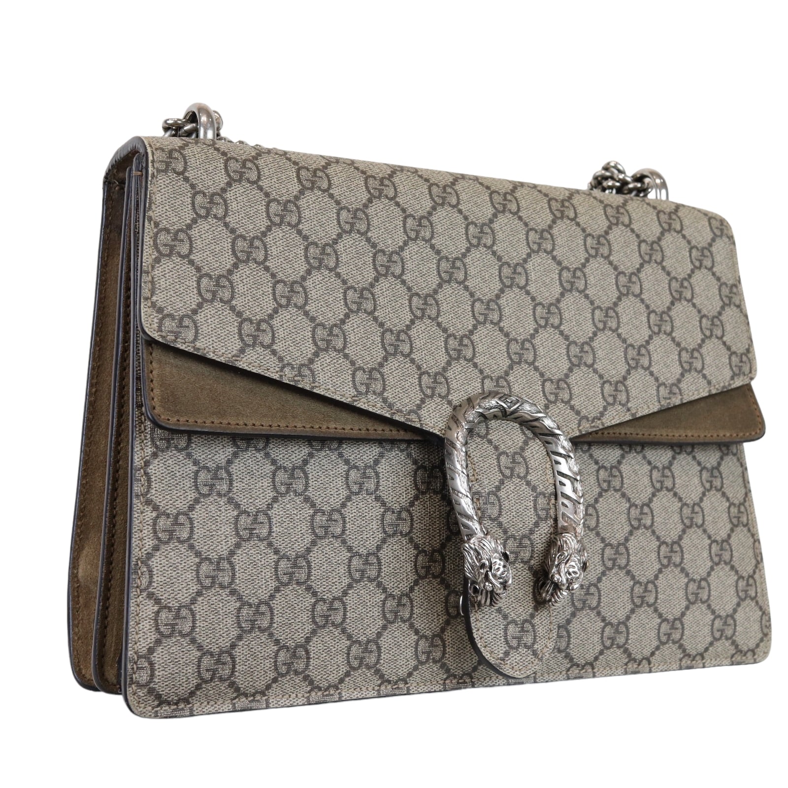 Gucci Chain Leather Shoulder Bag