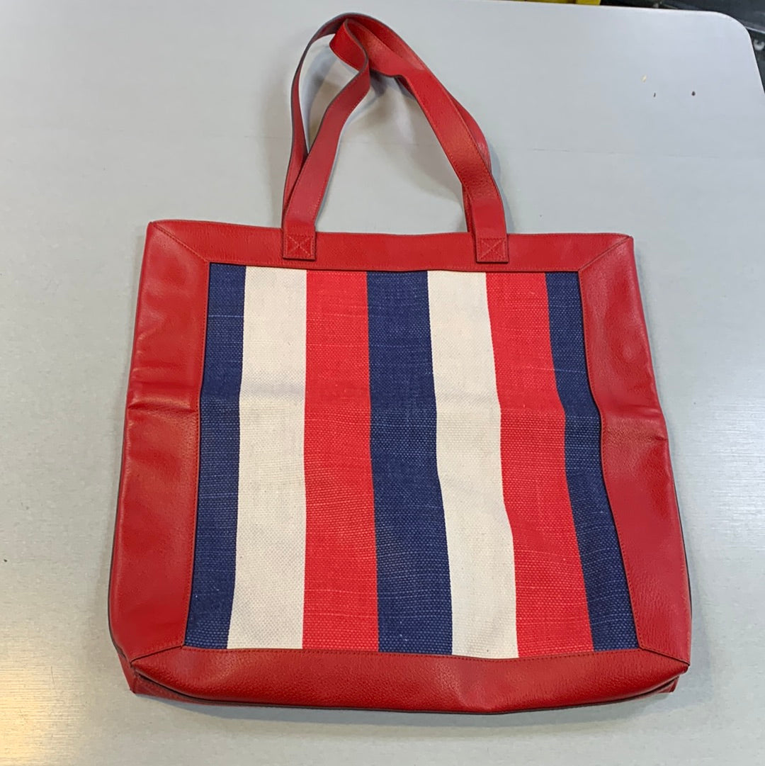 Gucci Leather Canvas Tote Style 17