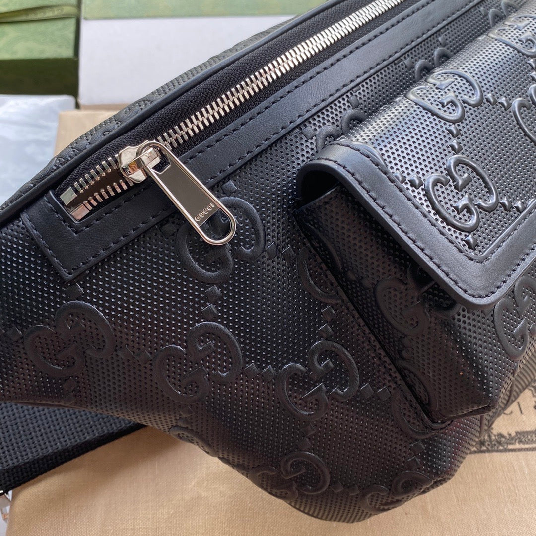 Gucci Leather Monogram Handbag Style 1
