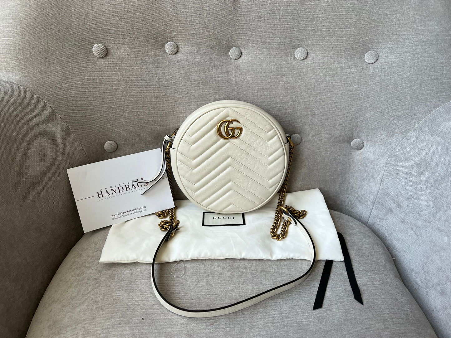 Gucci Quilted Chain Shoulder Bag