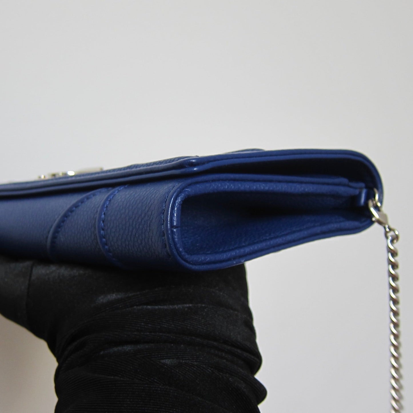 Saint Laurent Chain Leather Crossbody
