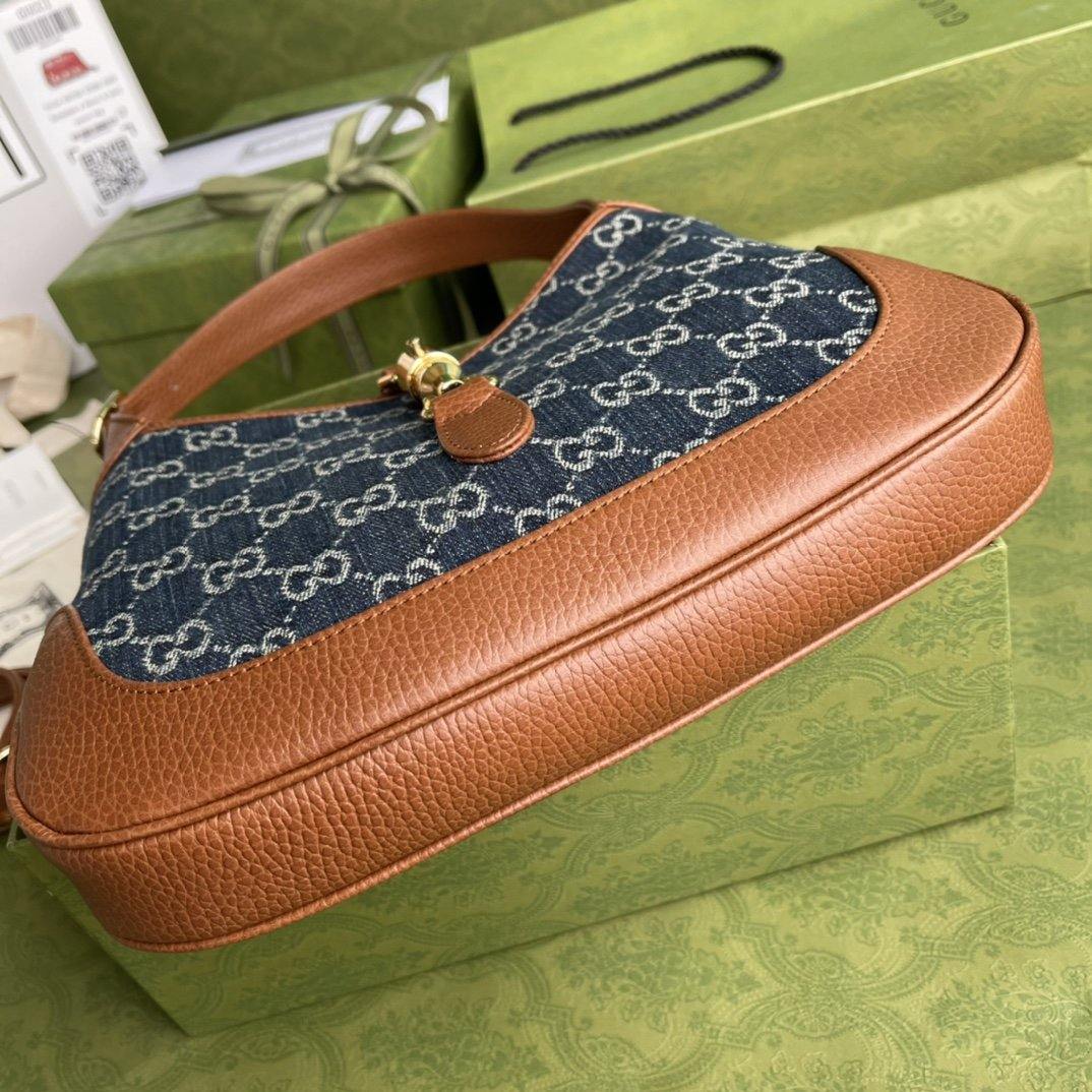Gucci Jackie Leather Shoulder Bag Style 18