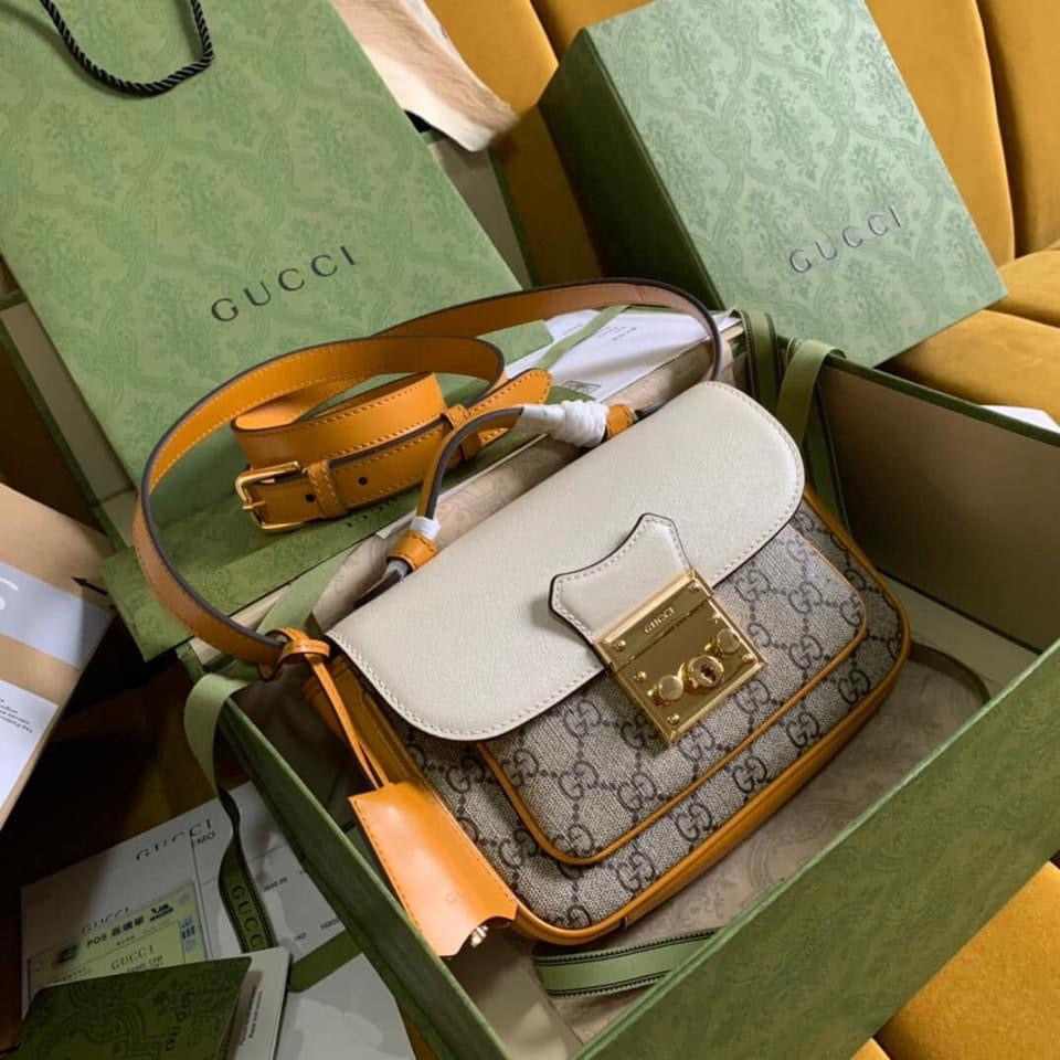 Gucci Padlock Leather Shoulder Bag Style 3