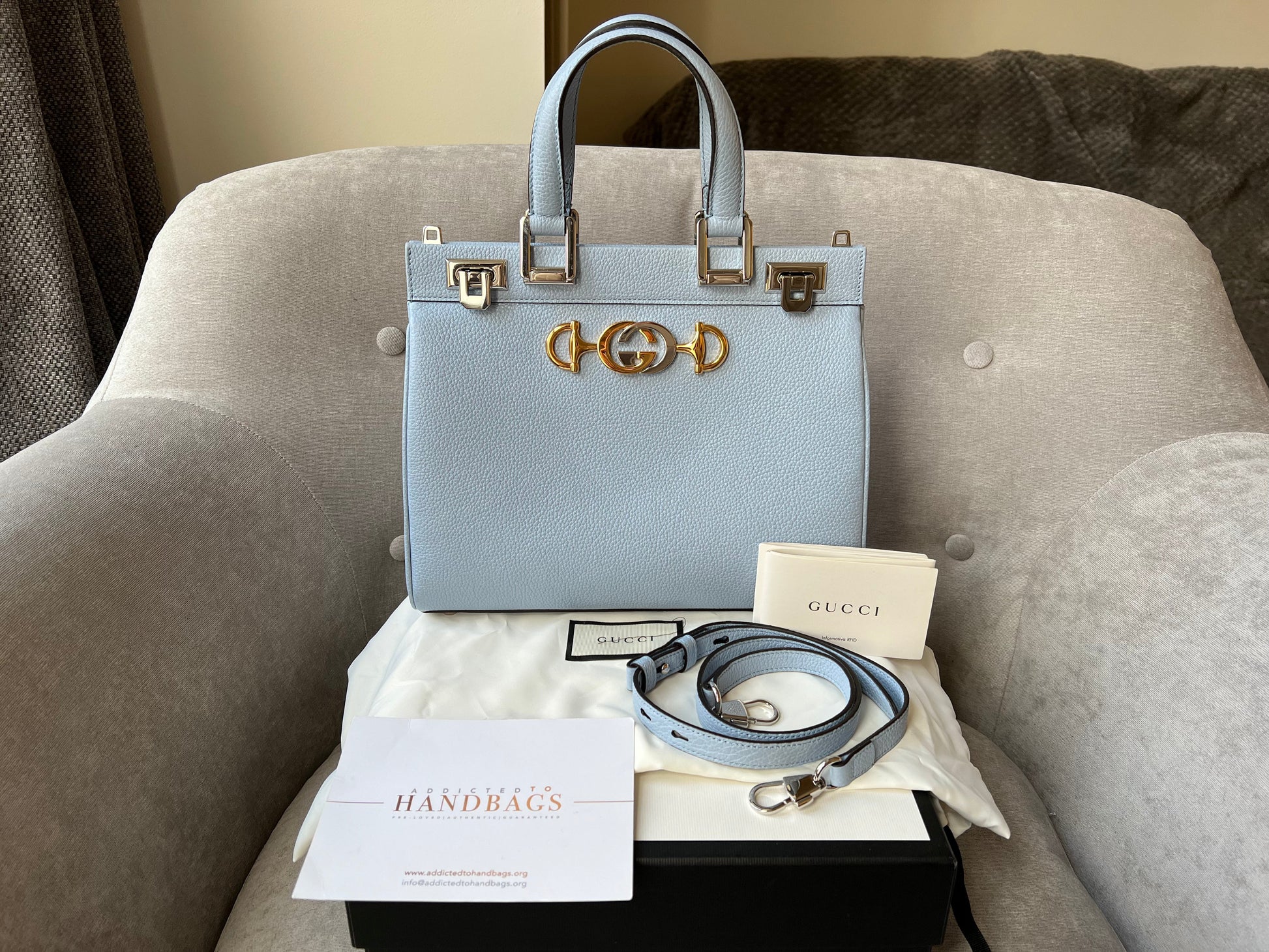 Gucci Leather Tote Style 52