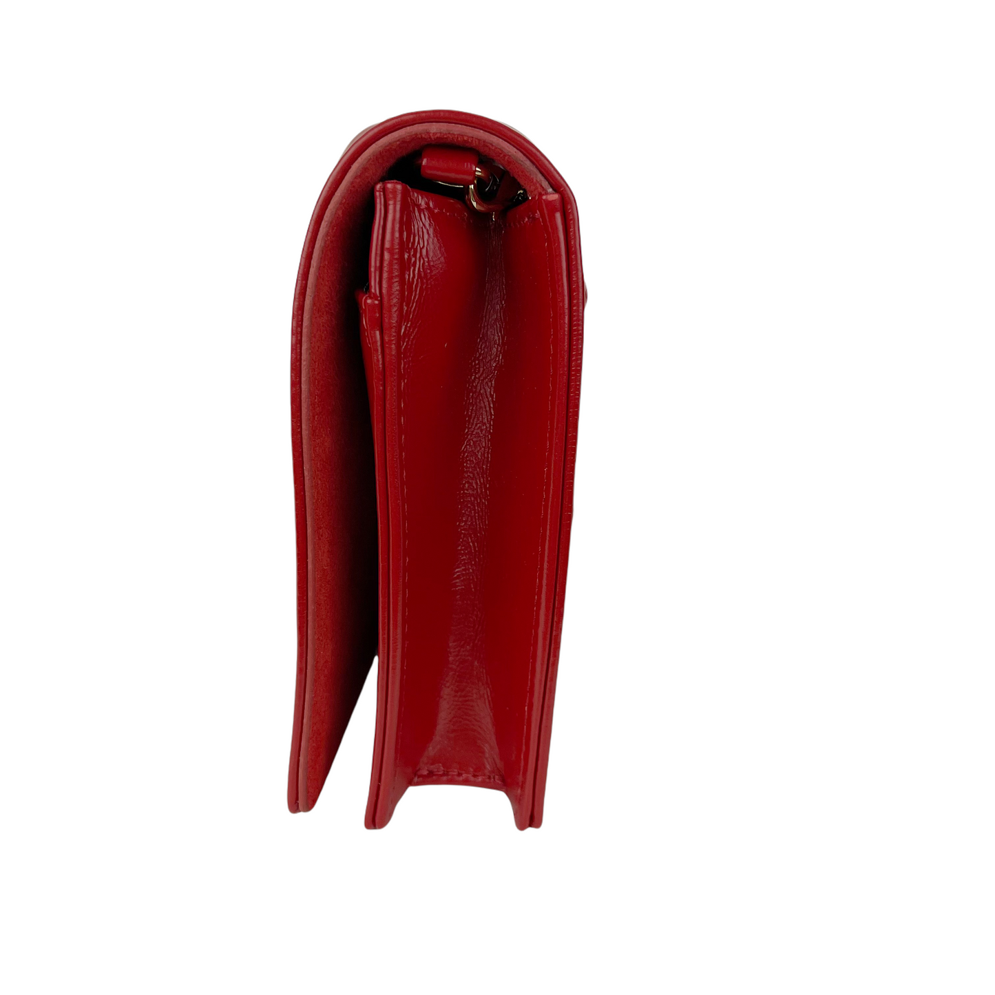 Saint Laurent Chain Leather Crossbody
