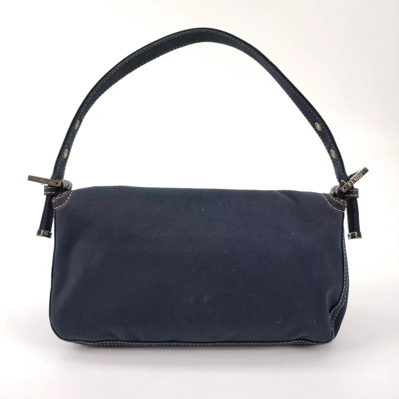 FENDI Baguette Blue Denim