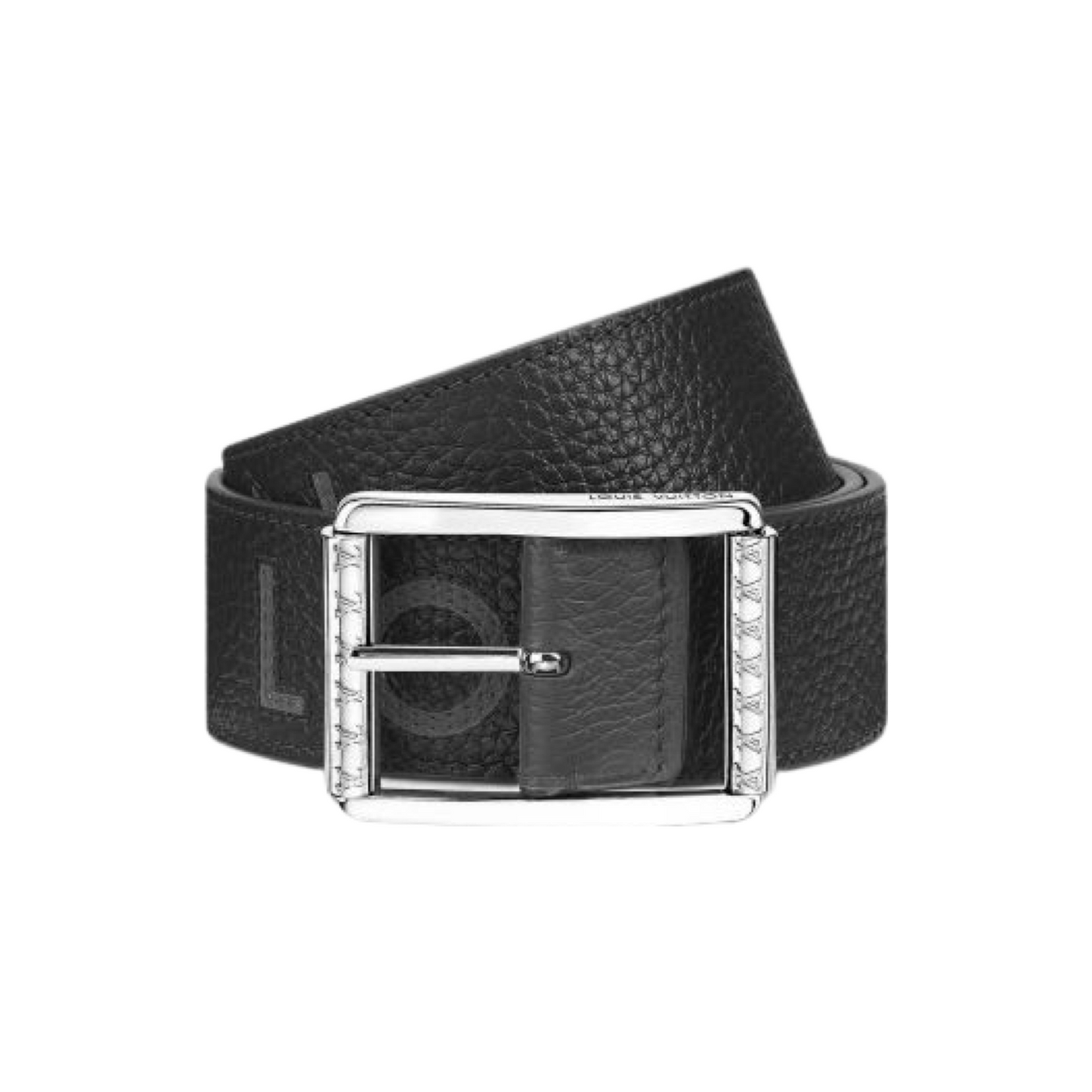 LOUIS VUITTON Mens Reverso 40mm Reversible Belt In Black 95/38
