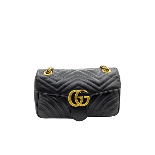 Gucci Chain Leather Shoulder Bag