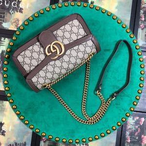 Gucci GG Marmont Monogram Quilted Shoulder Bag