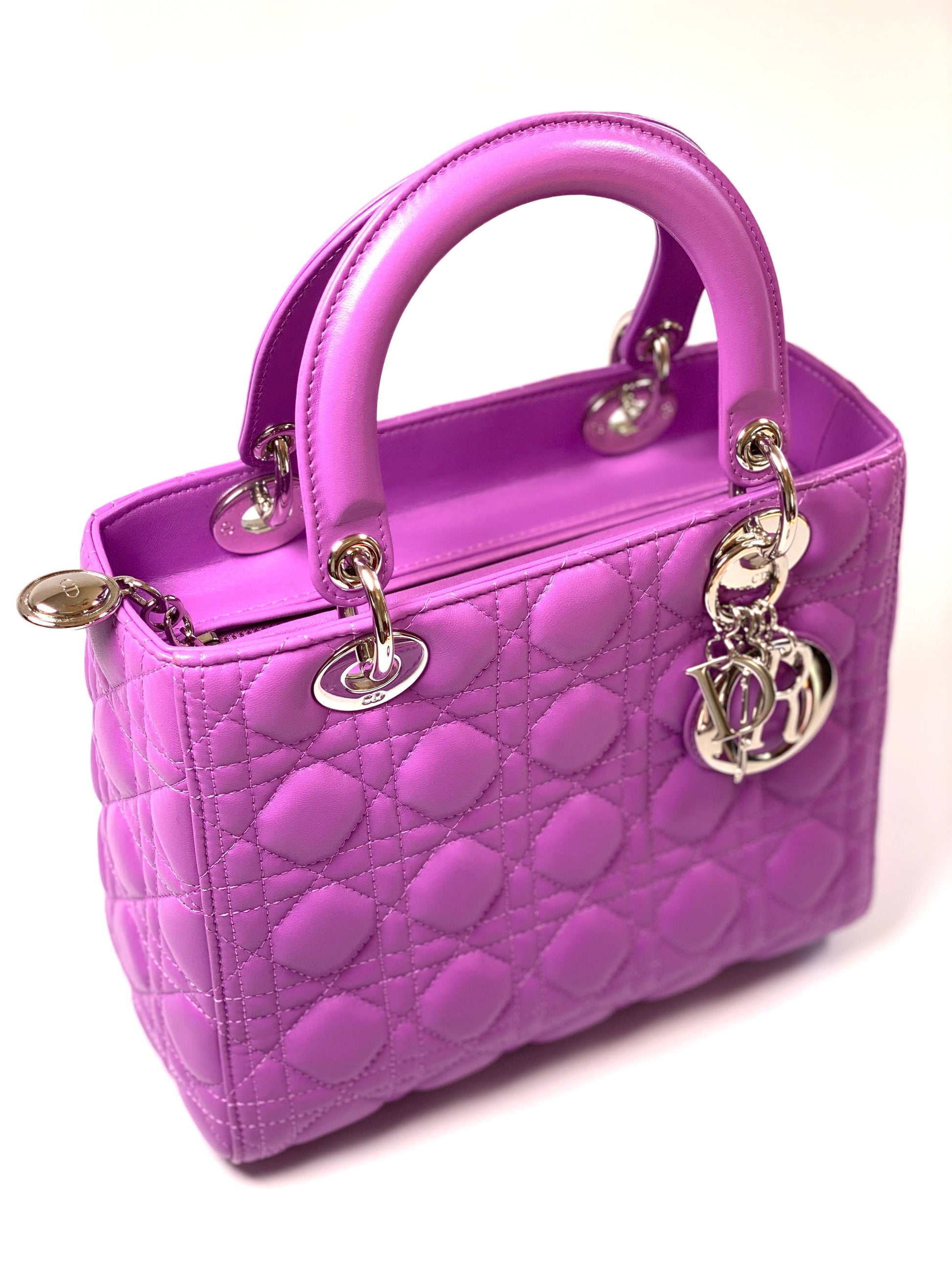 Dior Lou Lady Dior Leather Mini Shoulder Bag