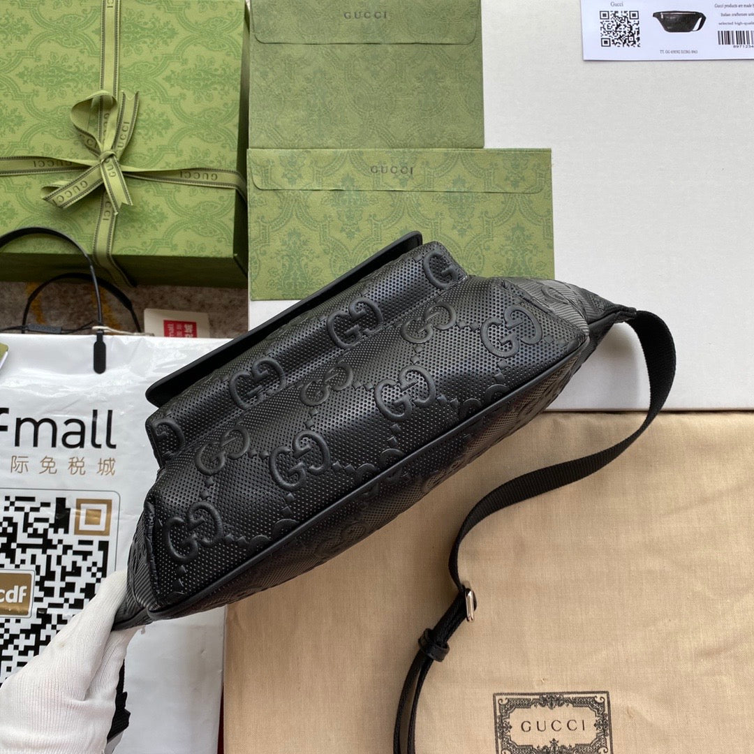 Gucci Leather Monogram Handbag Style 1