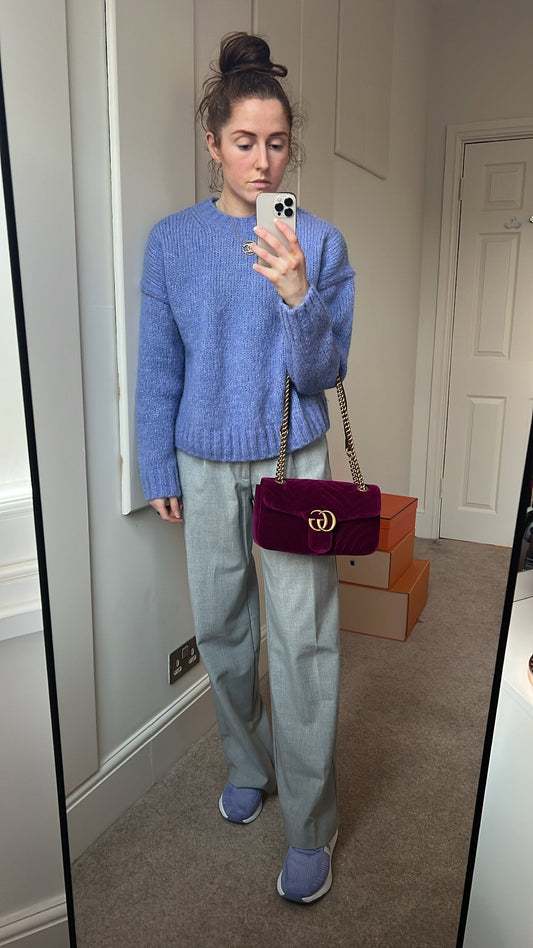 Gucci Chain Leather Shoulder Bag