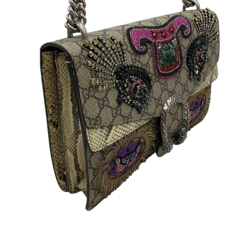 Gucci Chain Leather Shoulder Bag
