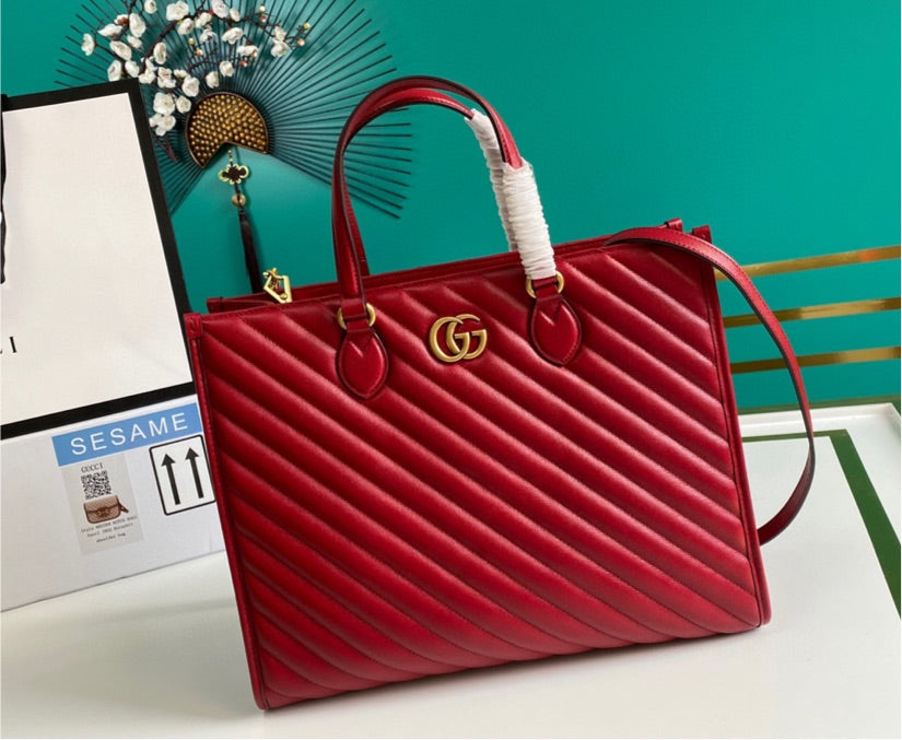 Gucci Leather Tote Style 28