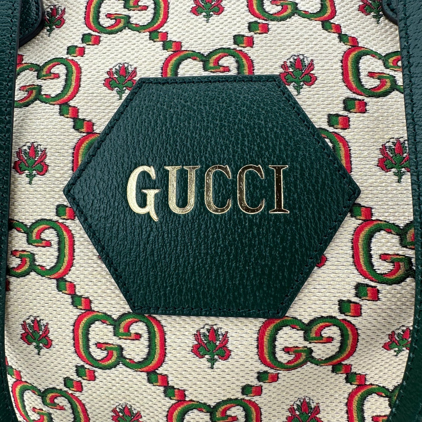 Gucci Ophidia Centennial GG Flower Canvas Medium Tote Bag