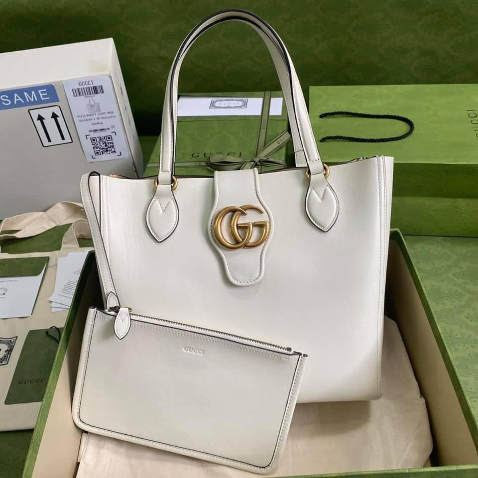 Gucci Leather Tote Style 100