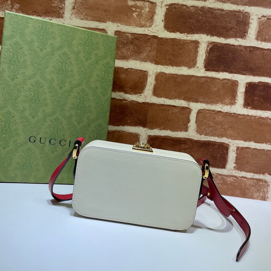 Gucci Interlocking G Leather Shoulder Bag Style 3