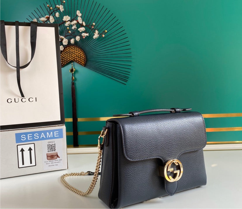 Gucci Leather Handbag Style 10