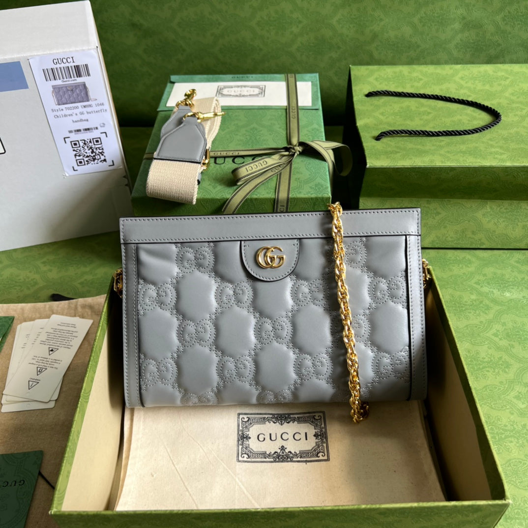 Gucci Leather Shoulder Bag Style 71