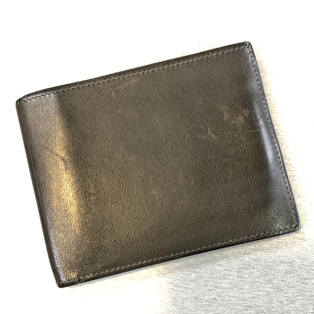 Luxury Hermes Mens Bifold Wallet