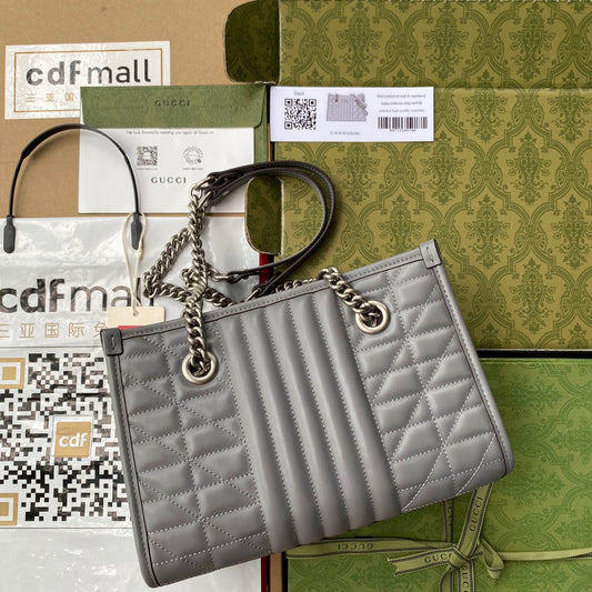Gucci GG Marmont Leather Tote Style 5