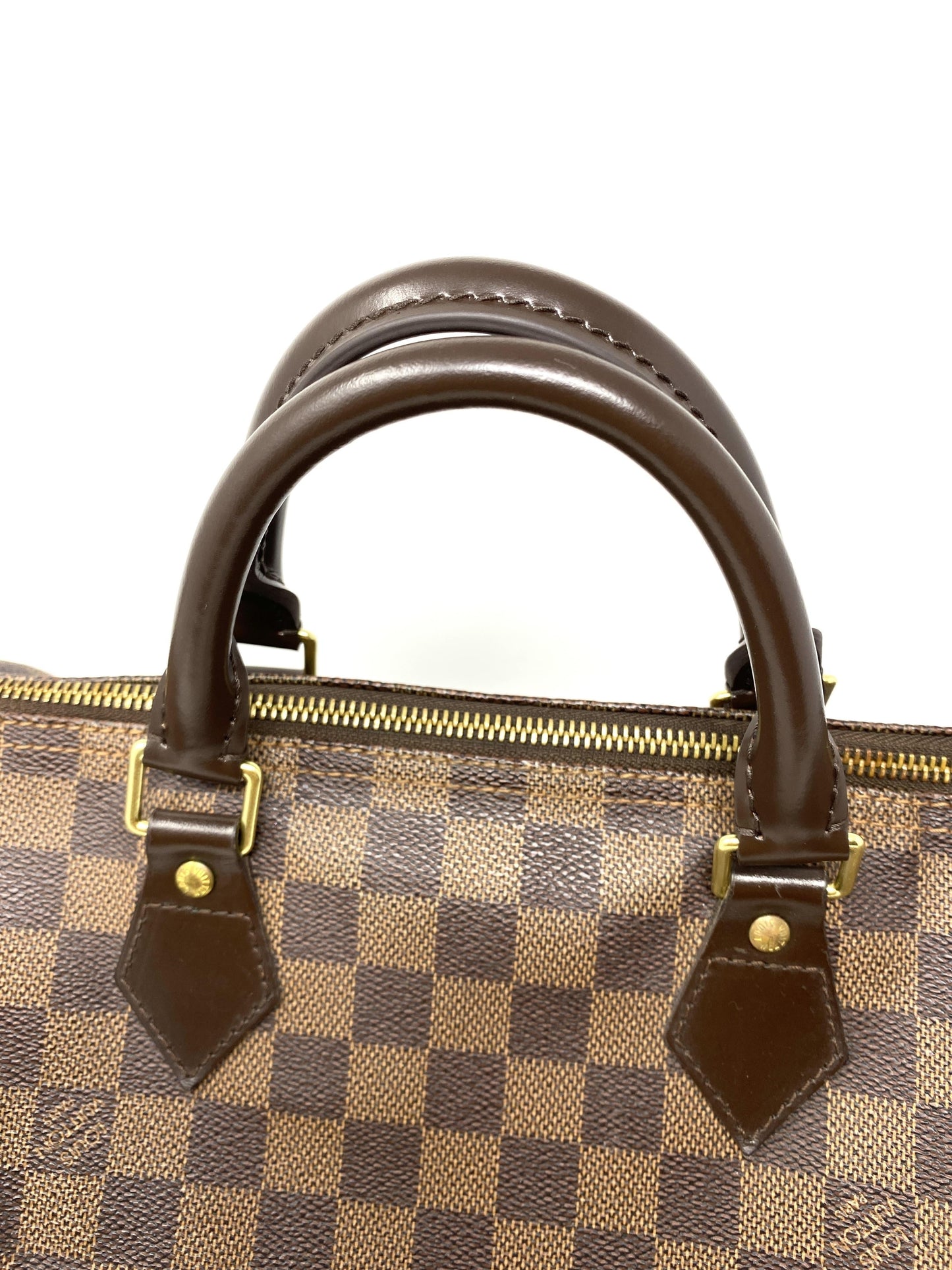 LOUIS VUITTON DAMIER EBENE CANVAS SPEEDY 30 BAG