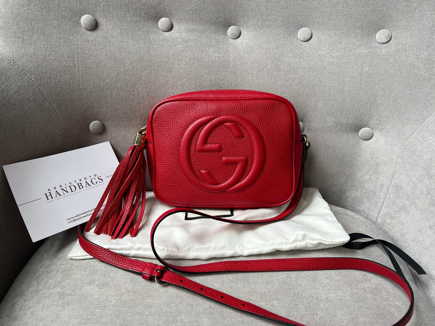 Gucci Red Soho Disco (RRP £1050)