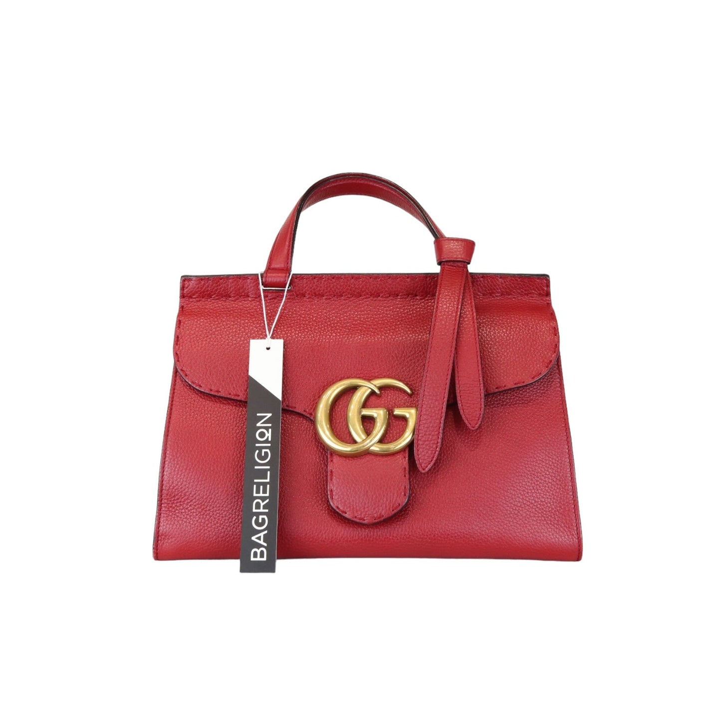 Gucci Leather Top Handle Shoulder Bag