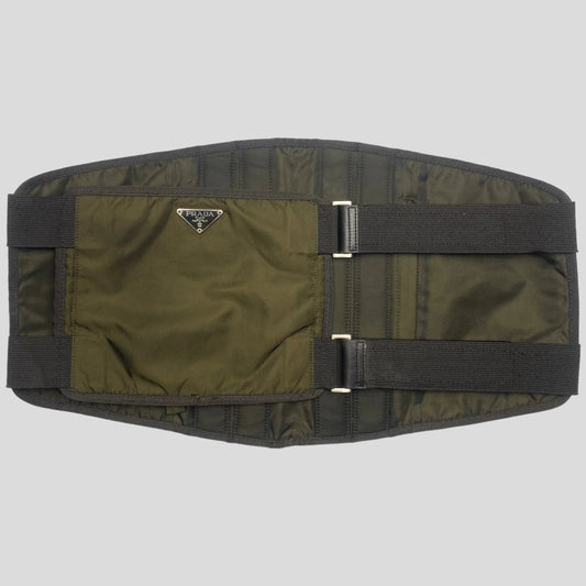 Prada 1999 Nylon Tactical Belt Bag - L