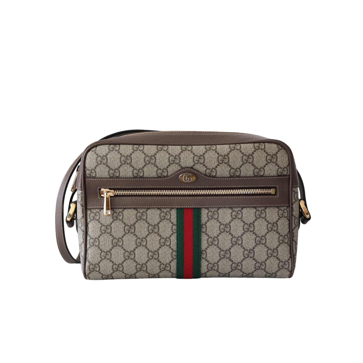 Gucci Leather Canvas Crossbody