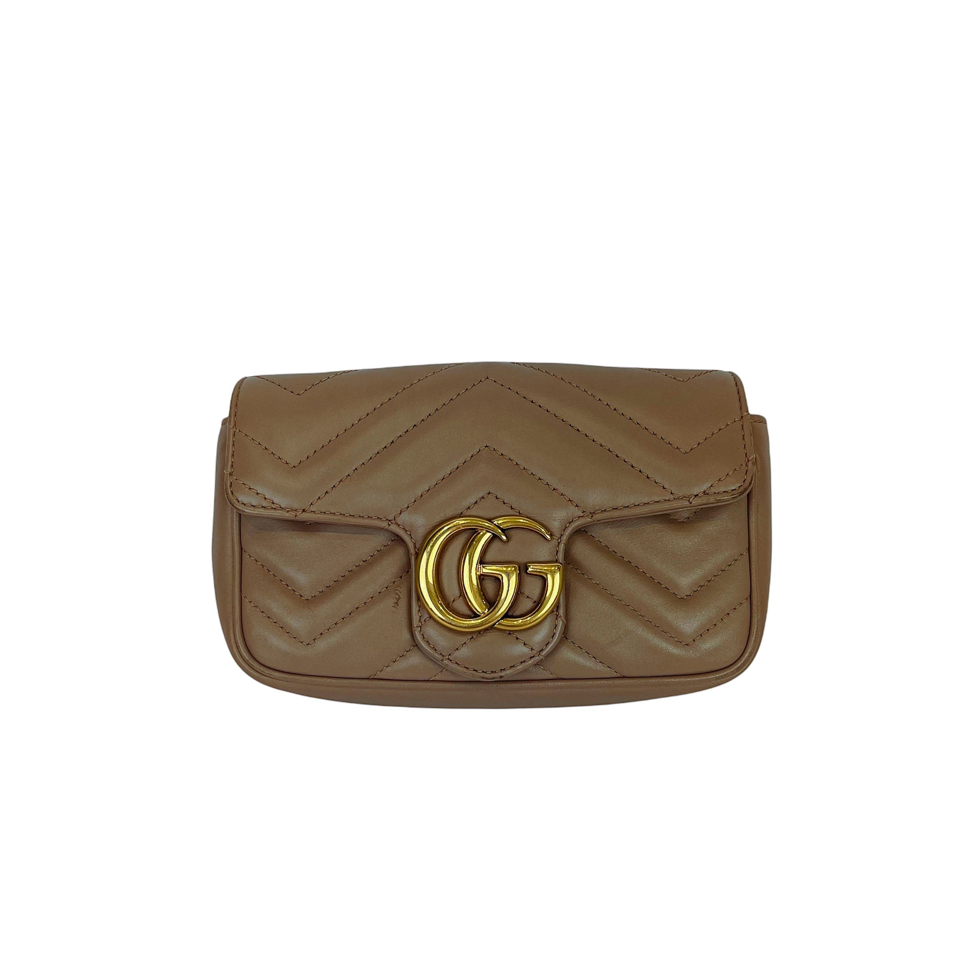 Gucci Chain Leather Shoulder Bag