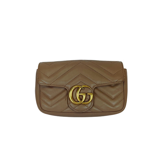 Gucci Chain Leather Shoulder Bag