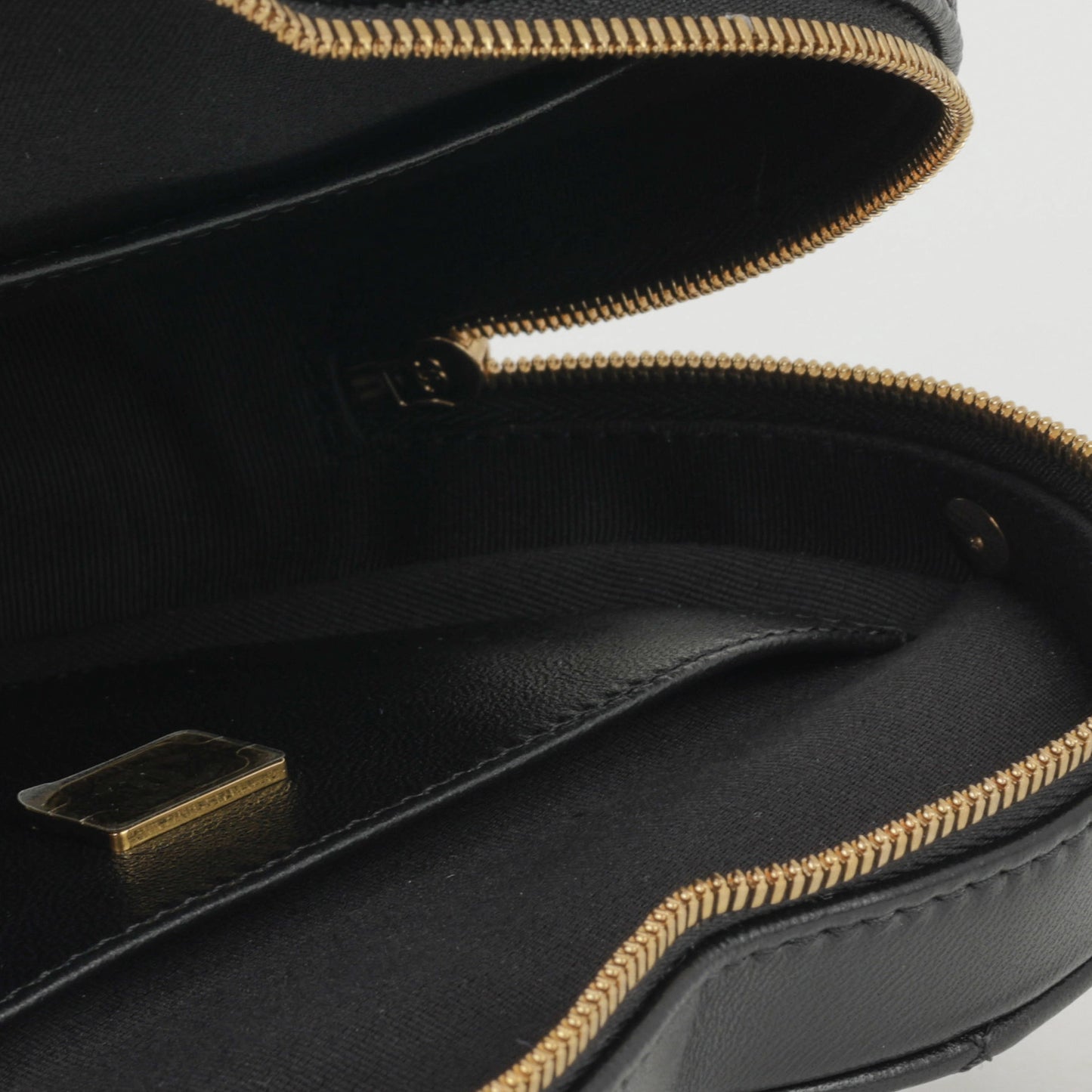 Chanel Large Heart Bag - Black Lambskin | Champagne Gold Hardware