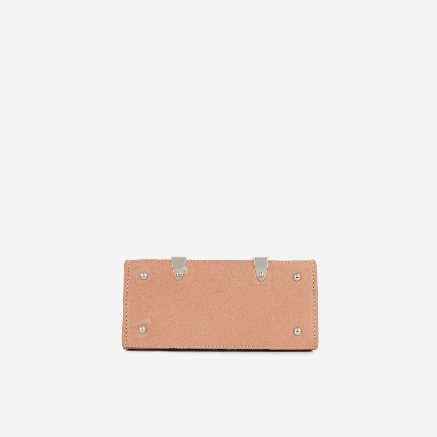 Goyard Nano Saïgon - Pink Metallic Goyardine / Black Wood Trim | Palladium Hardware
