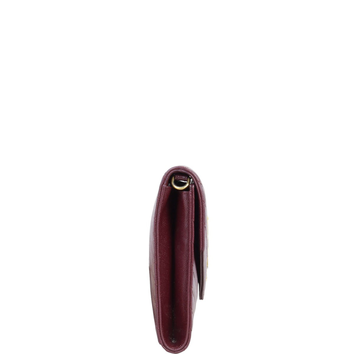 Saint Laurent Cassandre Flap Wristlet Pouch
