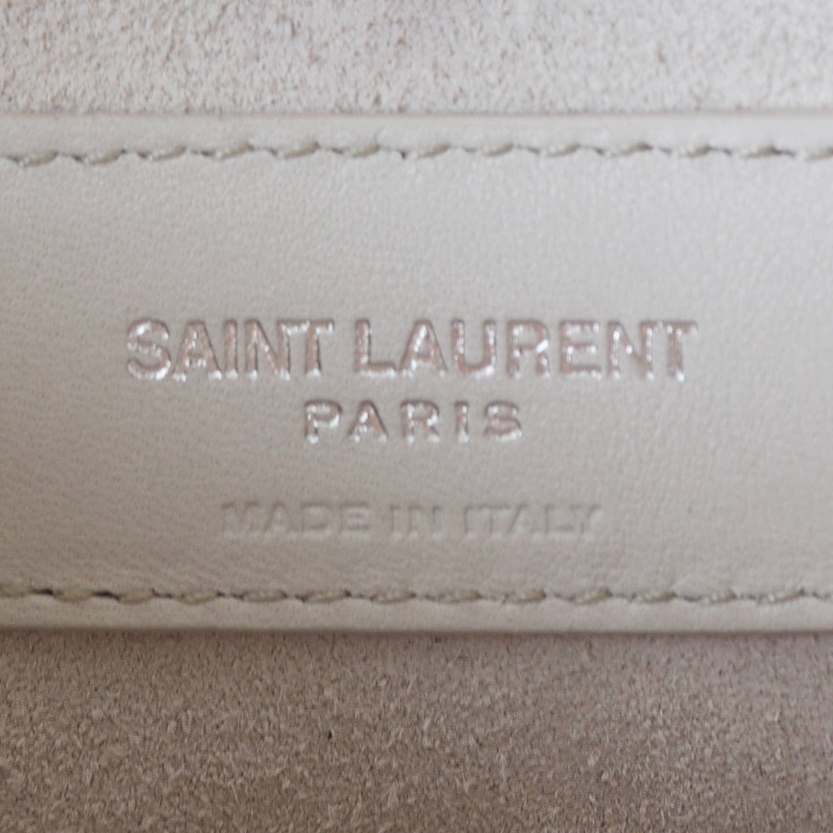 Saint Laurent Sunset Medium Croc-Embossed