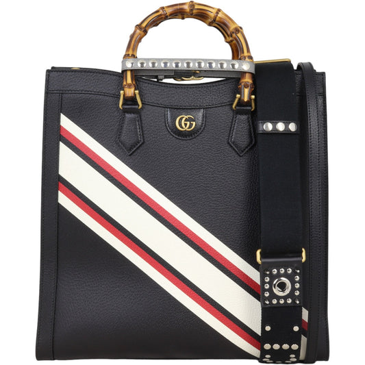 Gucci Diana Bamboo Top Handle Tote Large