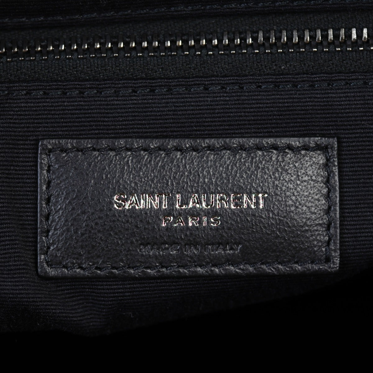 Saint Laurent Miles Matelasse Chevron Bowling Bag