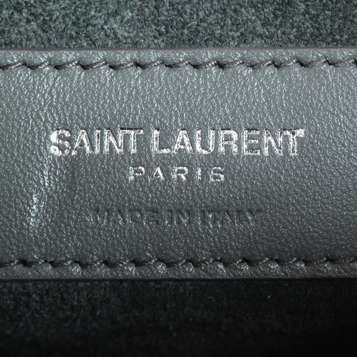 Saint Laurent Sunset Medium Croc-Embossed