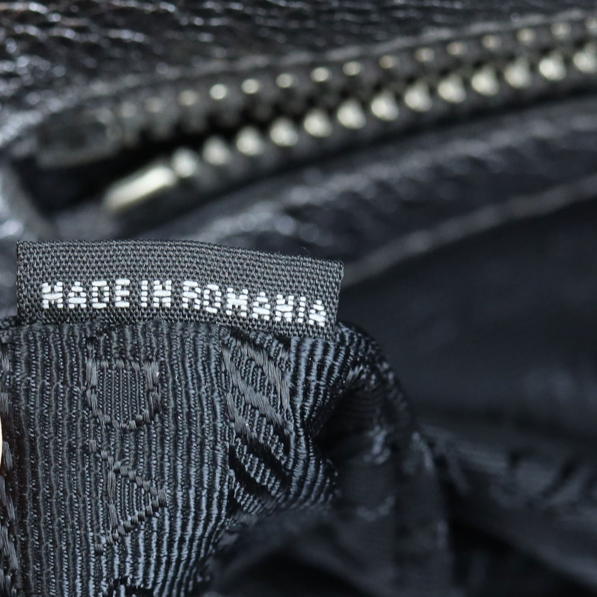 Prada Vitello Daino Small Zip Tote