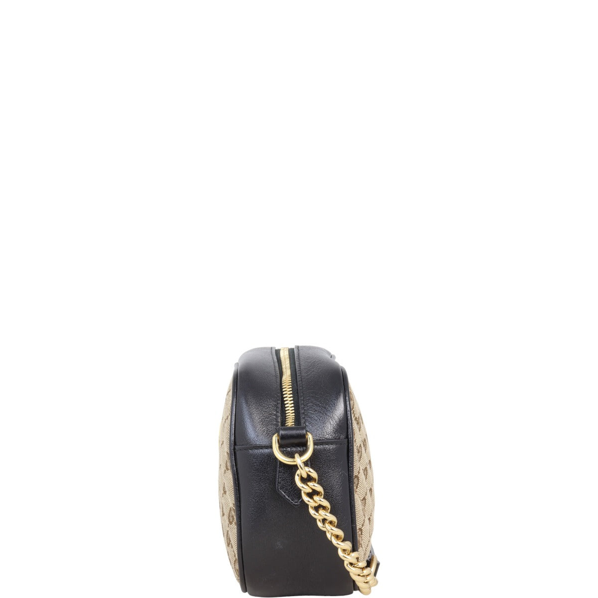 Gucci GG Canvas Marmont Diagonal Small Camera Bag