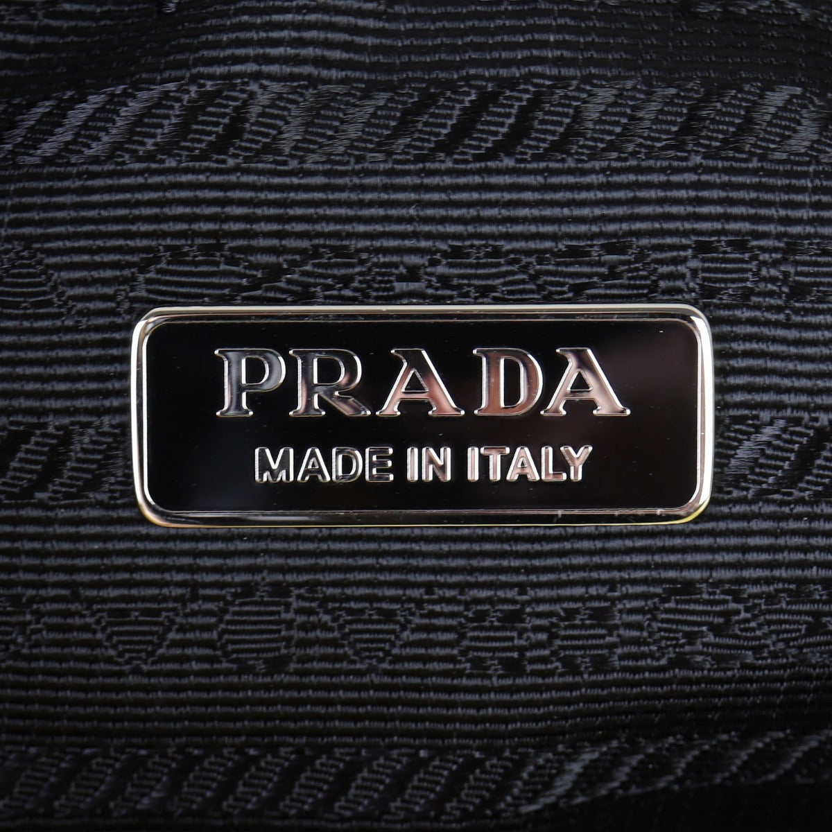 Prada Triangle Leather Shoulder Bag