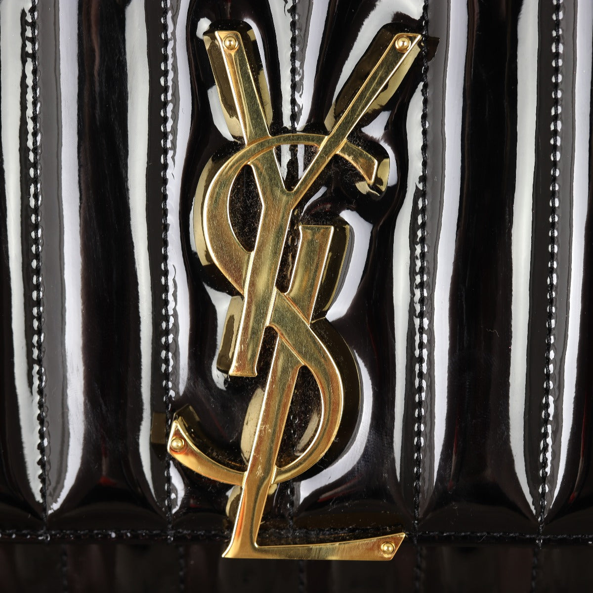 Saint Laurent Vicky Large Patent