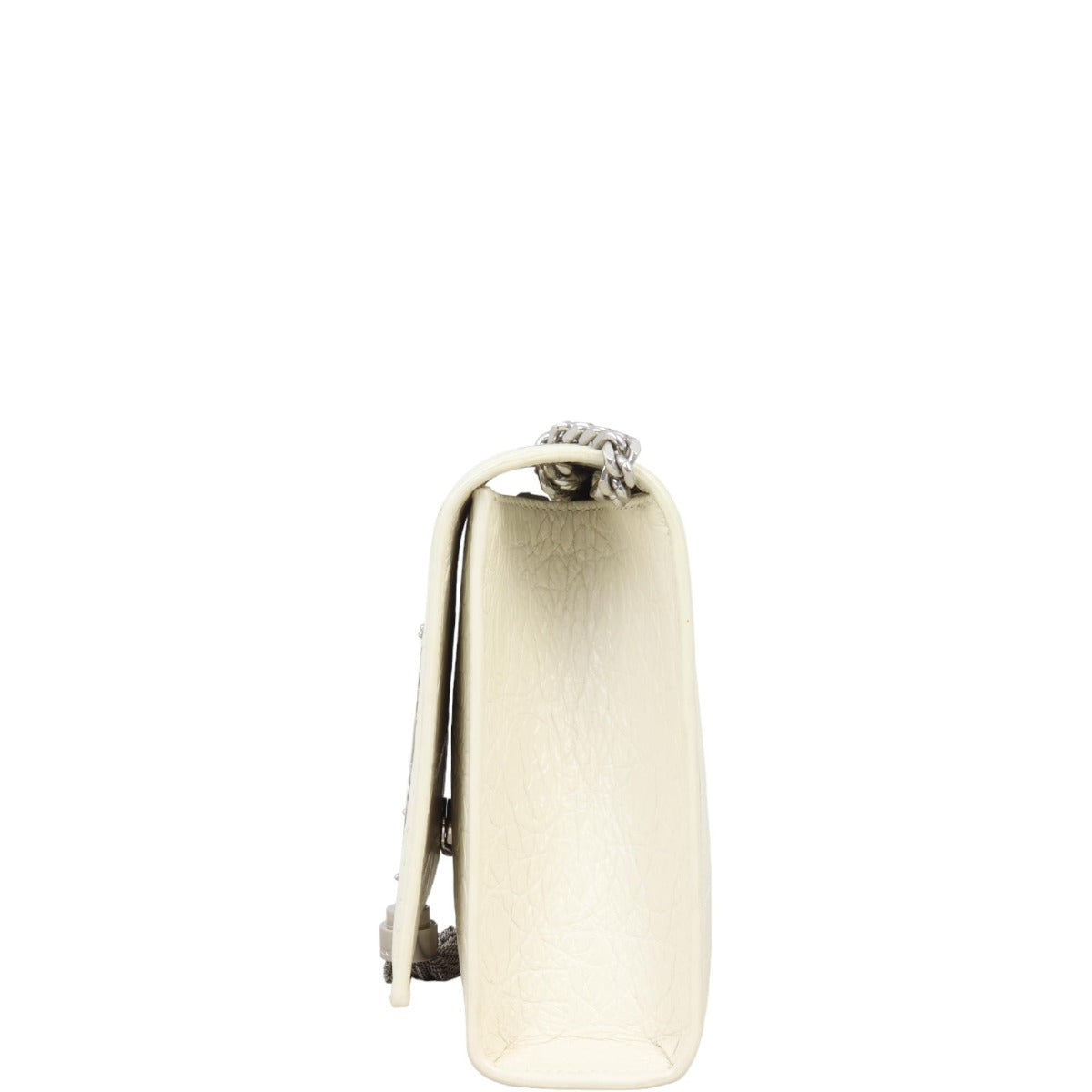 Saint Laurent Kate Tassel Medium Chain Bag Croc-Embossed